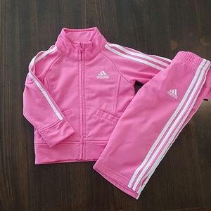 Adidas track suit size 12M